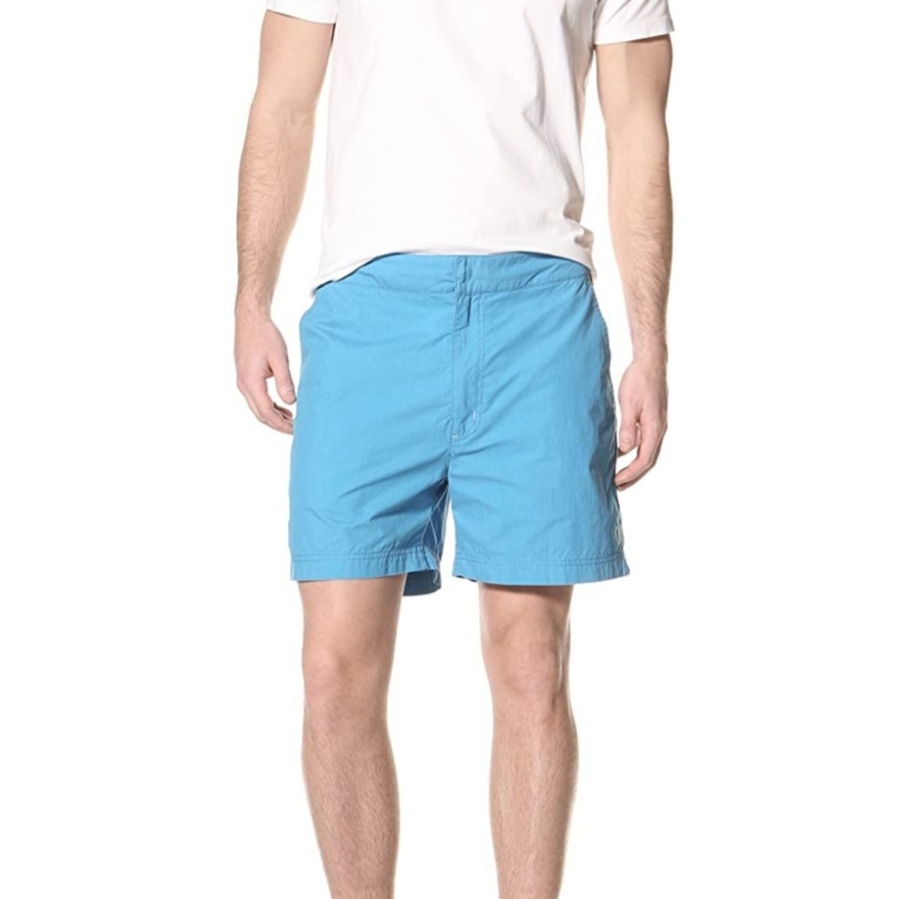 Ben Sherman Men's Size XXL  Lagoon Glacier Blue Swim Trunks Shorts Msrp $85.00